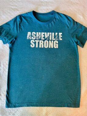 Asheville Strong Teal Graphic Tee